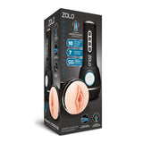 Buy Zolo Power Stroker - Flesh USB Rechargeable Powered Masturbator at NZ’s Mega Adult Toys Store. Discover premium sex toys with discreet shipping at the best price in NZ