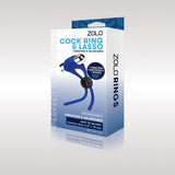 Buy Zolo Rechargeable Cock Ring & Lasso - Blue USB Rechargeable Adjustable Cock Ring at NZ’s Mega Adult Toys Store. Discover premium sex toys with discreet shipping at the best price in NZ