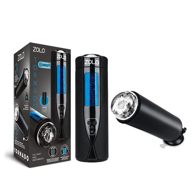 Buy Zolo Tornado - USB Rechargeable Auto Masturbator at NZ’s Mega Adult Toys Store. Discover premium sex toys with discreet shipping at the best price in NZ